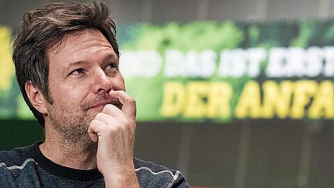 "Diese lange Phase des politischen Ziehens und Zerrens hilft nicht gerade, Vertrauen in Politik zu schaffen", sagt Robert Habeck über die GroKo-Verhandlungen.