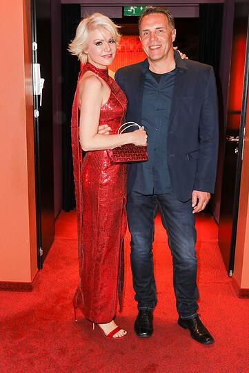 SWR-Newslady Tatjana Gessler und Erwik Jost