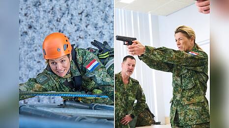 K&ouml;nigin M&aacute;xima zeigte bei allen &Uuml;bungen vollen Einsatz.