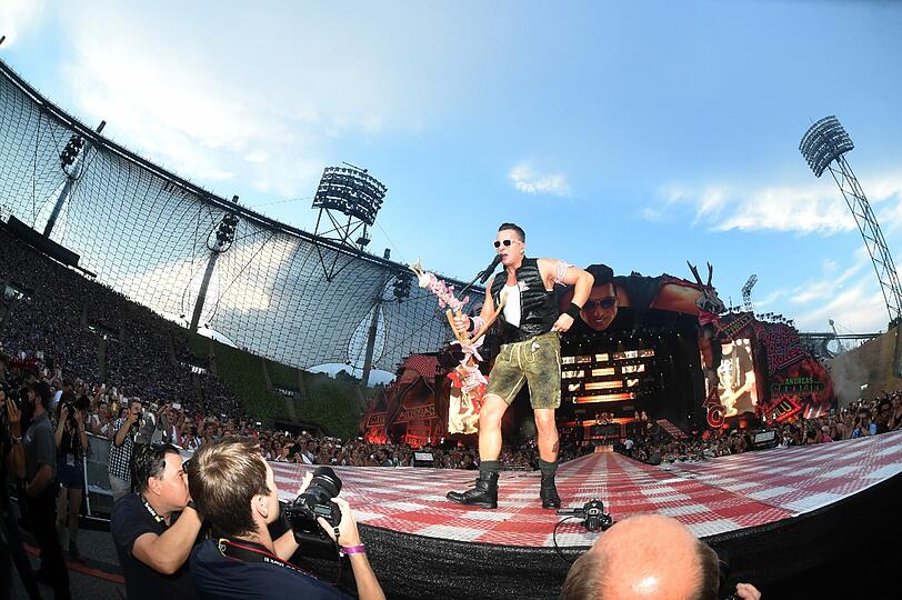 Weitere Bilder vom Gablier-Konzert im Olympiastadion.