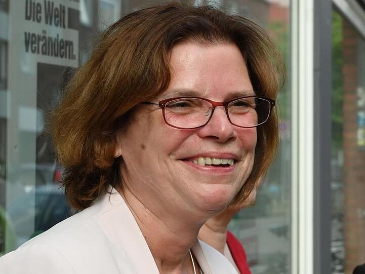Freude bei Kristina Vogt, der Linken-Fraktionschefin in der Bremer Bürgerschaft.