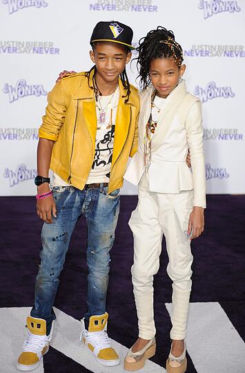 ...zusammen mit ihrem Bruden Jaden Smith steht die 12-Jährige gern im Mittelpunkt der Öffentlichkeit.