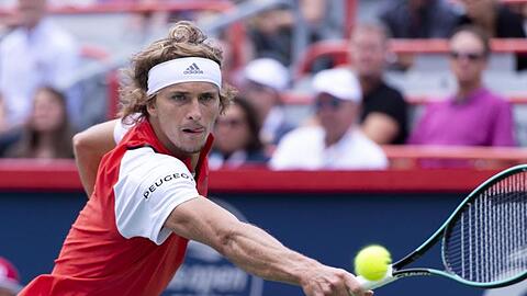 Kassierte in Montreal eine glatte Niederlage: Alexander Zverev.
