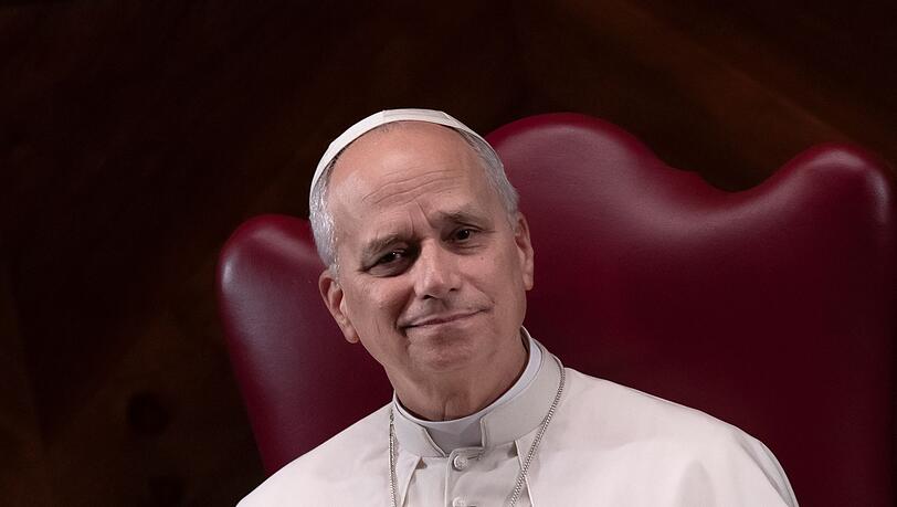 Wirbt für mehr Klimaschutz: Papst Leo. Wirbt für mehr Klimaschutz: Papst Leo.