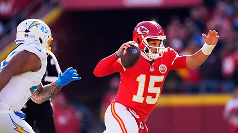 Kein Entkommen f&uuml;r Mahomes: Die Chiefs spielen eine entt&auml;uschende Saison.