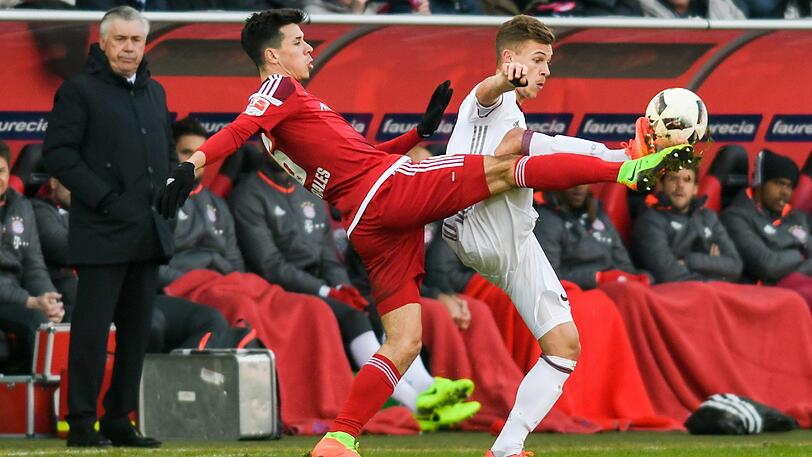 Die Belohnung kam am Ende - Carlo Ancelotti zum Spiel gegen Ingolstadt.