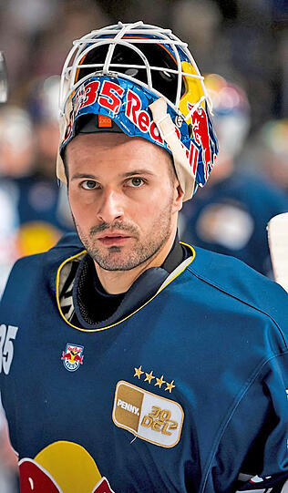 Realist und Optimist: EHC-Goalie Mathias Niederberger.