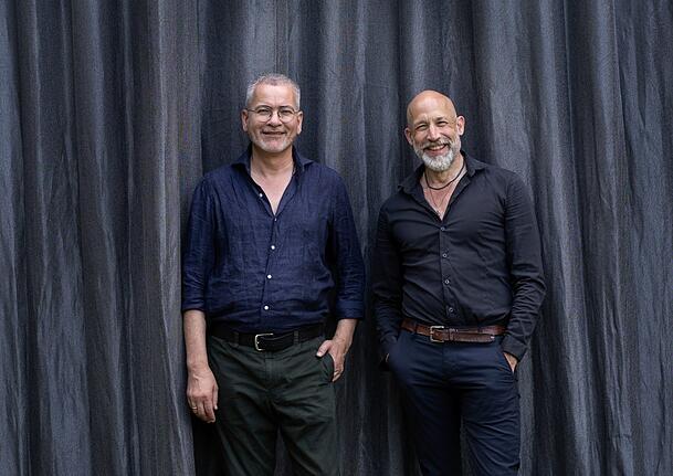 Die Intendanten der Theaterspiele: Alex Novak (li.) und Sven Schöcker. Die Intendanten der Theaterspiele: Alex Novak (li.) und Sven Schöcker.