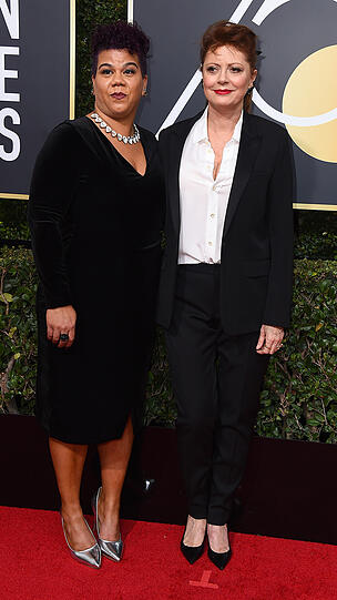 Rosa Clemente (l.) und Susan Sarandon.