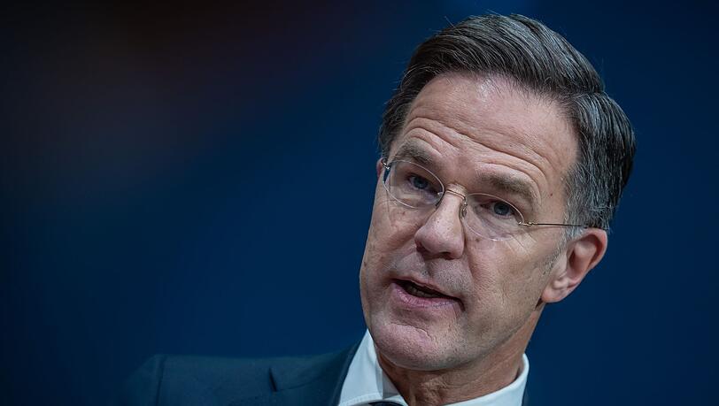 Nato-Generalsekret&auml;r Mark Rutte sieht die Ukraine langfristig als Teil des Schutzwalls gegen Russland, auch wenn sie vorerst kein B&uuml;ndnismitglied werden kann. (Archivbild)