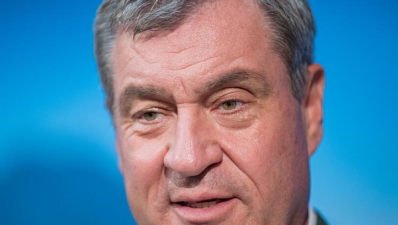 CSU-Chef Markus S&ouml;der ist f&uuml;r eine h&auml;rtere Gangart gegen&uuml;ber der AfD, aber gegen ein Verbot.