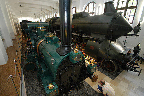 Das Nürnberger Verkehrsmuseum.