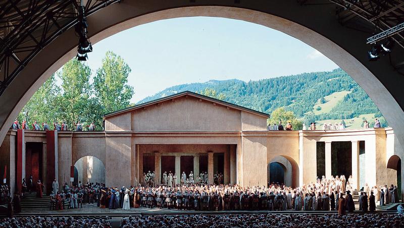 Das Passionstheater Oberammergau. Das Passionstheater Oberammergau.