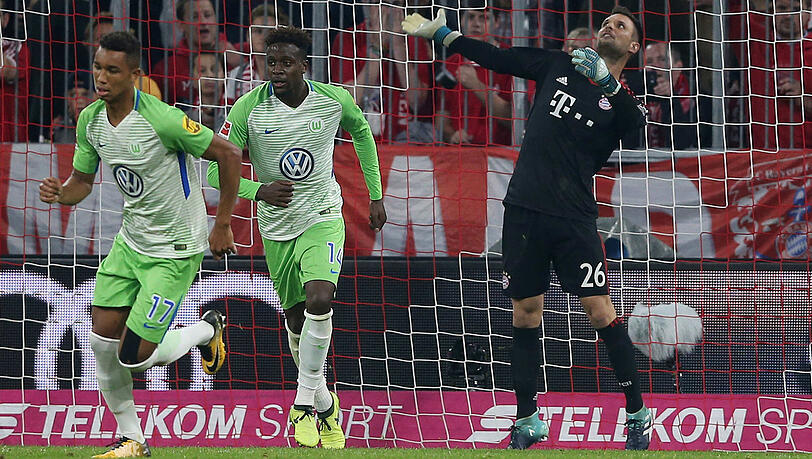 Bayern-Torhüter Sven Ulreich ärgert sich nach dem Gegentreffer. Bayern-Torhüter Sven Ulreich ärgert sich nach dem Gegentreffer.