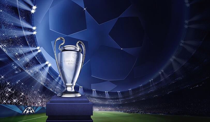 Kommt in die Schrannenhalle: der echte CL-Pokal!