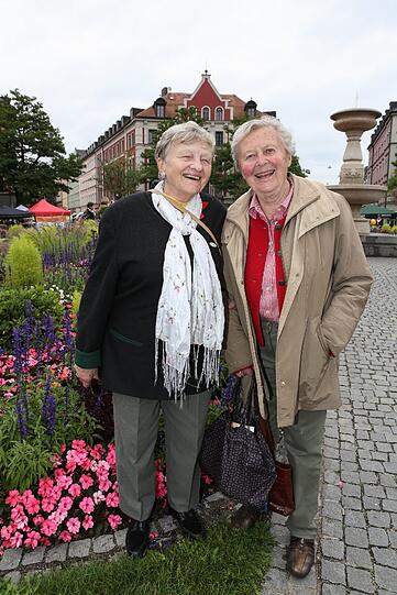 Dem durchwachsenen Wetter zum Trotz: Beim Gärtnerplatzfest hatten alle ihren Spaß.