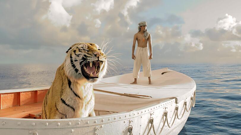 "Life of Pi - Schiffbruch mit Tiger":  Gil Netter, Ang Lee und David Womark.