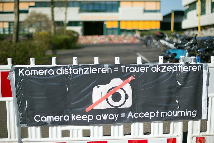 Bilder von der Germanwings-Katastrophe...