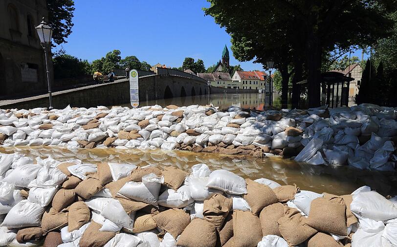 Aktuelle Bilder vom Hochwasser in Sachsen-Anhalt
