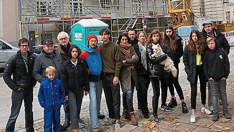 Die Mieter des Hauses fühlen sich in der Kesselbergstraße von ihrem Hauseigentümer schikaniert.