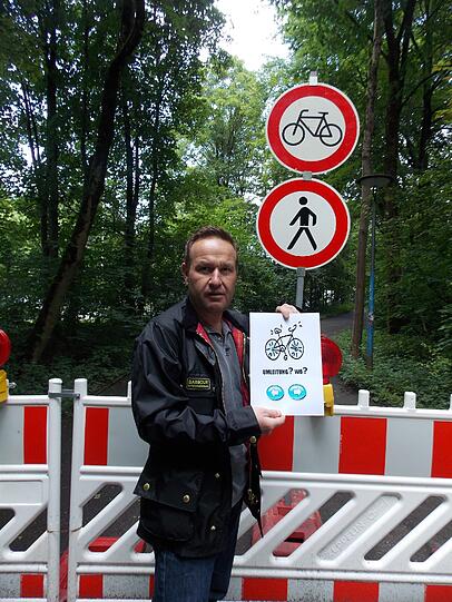 BA-Mitglied Michael Sporrer findet Information der Stadt an dieser Stelle recht dürftig.