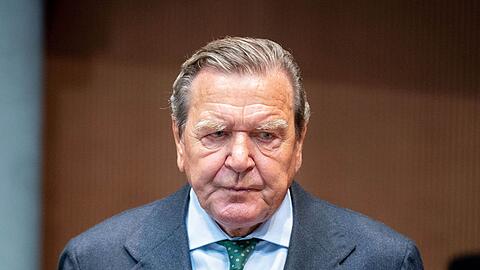 Ex-Kanzler Gerhard Schröder bietet an, per Video auszusagen. (Archivbild)