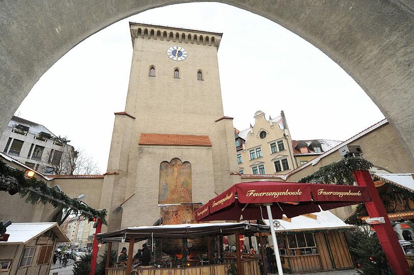 Noch bis 6. Januar kann man am Isartor den heißen Trunk schlürfen.