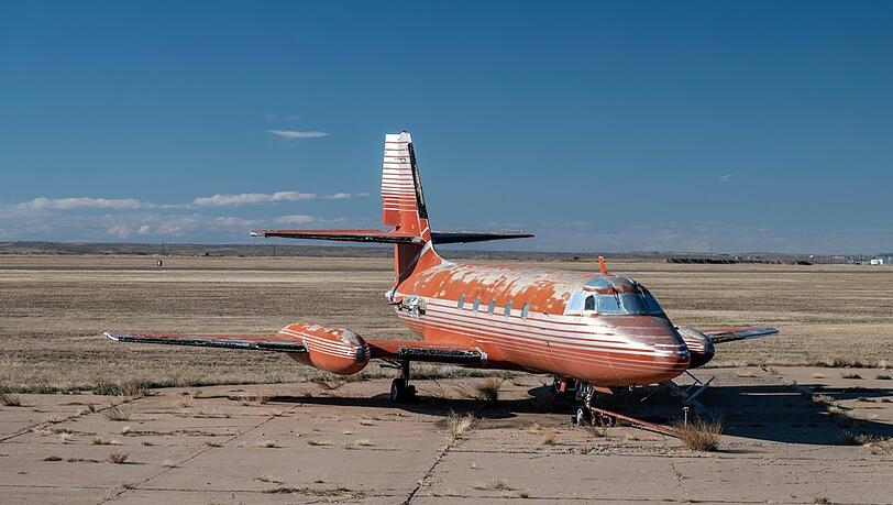 Dieser Privatjet von Elvis Presley kam unter den Hammer.