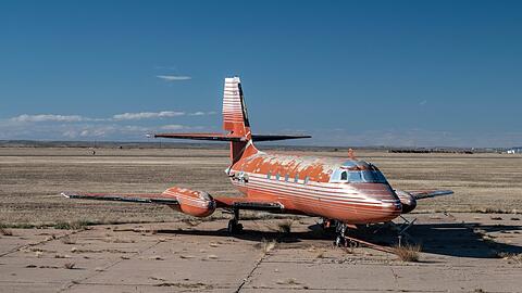 Dieser Privatjet von Elvis Presley kam unter den Hammer.