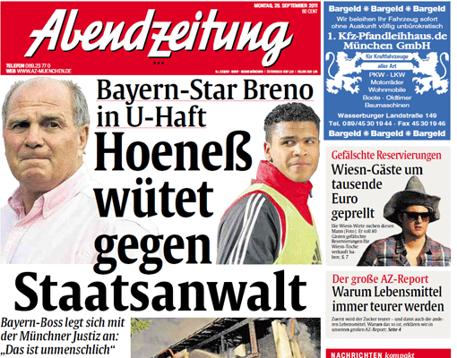 Jahres-Rückblick: Rückblick: Das Jahr 2011 in AZ-Schlagzeilen - München - Abendzeitung München