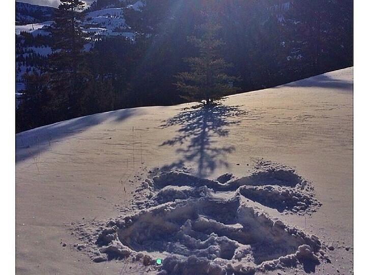 Gisele Bündchen hat Spaß im Schnee
