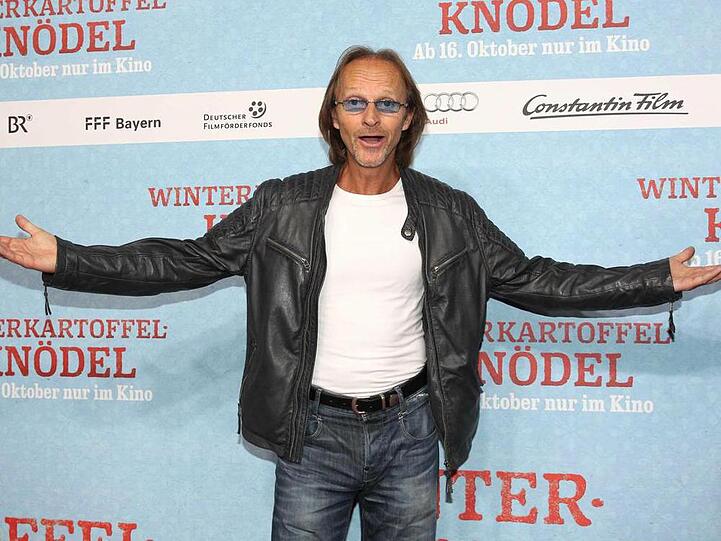 Eisi Gulp bei der Premiere von "Winterkartoffelknödel" am 7. Oktober in München