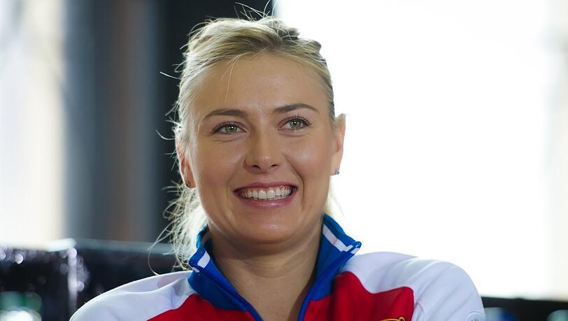 Maria Sharapova hat gute Nachrichten.