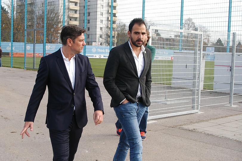 Oliver Kreuzer stellte sich am Donnerstag als neuer Sportchef der Löwen vor.