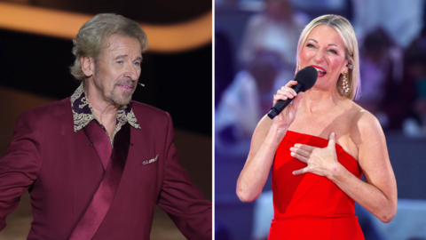 Thomas Gottschalk begrüßte Monika Gruber mit offenen Armen. Doch dann kam es zum Schockmoment.