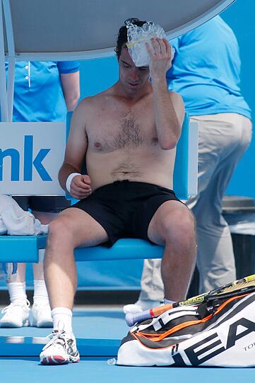 Extreme Hitze bei den Australien Open. Die Bilder!