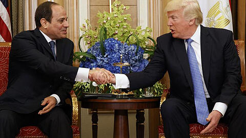 US-Präsident Donald Trump bei seinem Besuch in Saudi-Arabien.