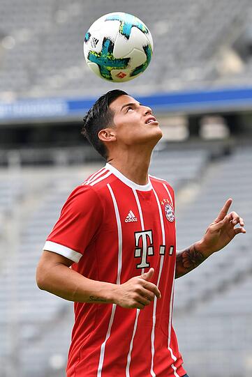 Dort durfte der Kolumbianer erstmals zeigen, was er am Ball so draufhat.