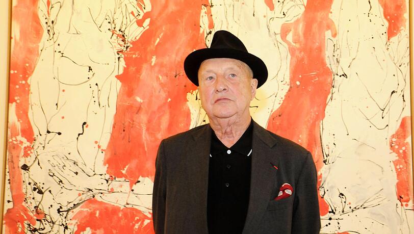 Weltbekannter Maler: Georg Baselitz.