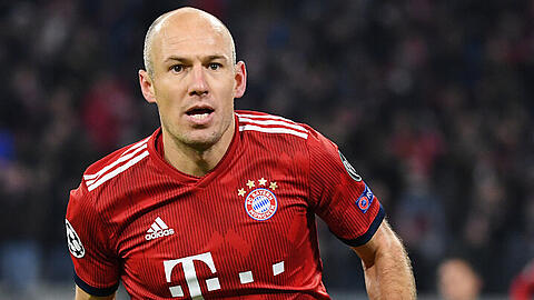 Derzeit verletzt &ndash; aber noch mit großen Zielen in dieser Saison: Bayern-Star Arjen Robben, der den Klub nach zehn erfolgreichen Jahren verlässt.