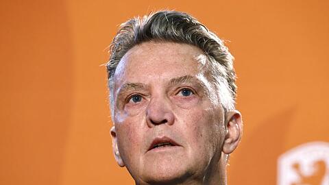 Louis van Gaal war bereits 2001 bei seiner ersten Amtszeit als niederländischer Nationaltrainer in der WM-Qualifikation gescheitert.