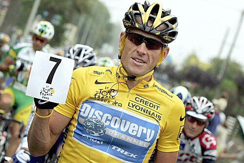 Will noch einen draufsetzen: Lance Armstrong - siebenmaliger Toursieger