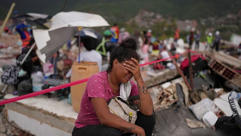 Die Zahl der Toten nach den Erdbeben in Venzuela steigt. Die Zahl der Toten nach den Erdbeben in Venzuela steigt.