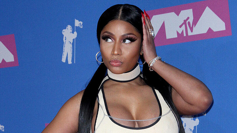 Nicki Minaj bei einem Auftritt in New York