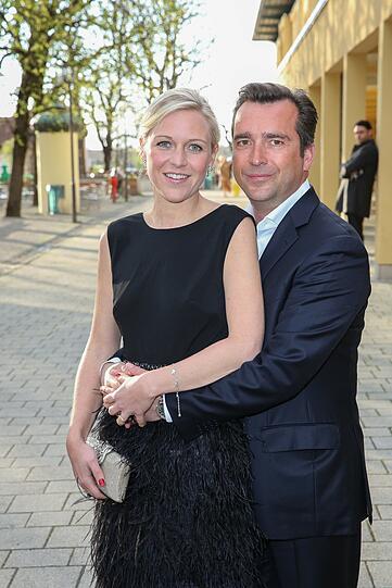 Andrea Mühlbauer und Falk Raudies