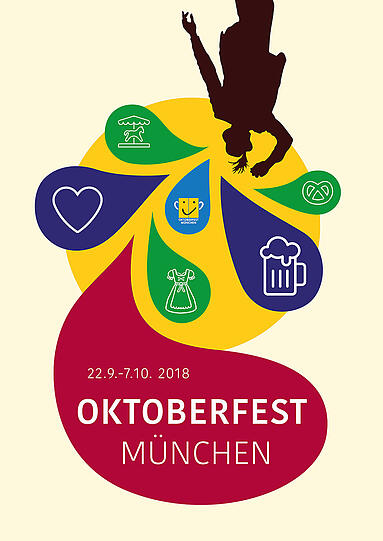 Oktoberfest-Plakat-Entwurf.