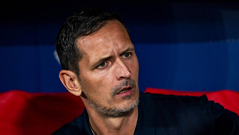 Trainer von Eintracht Frankfurt: Dino Toppmöller.
