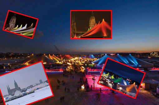 Seit dem 23. November findet auf der Theresienwiese wieder das Winter-Tollwood statt. Die AZ zeigt in der Bildergalerie die schönsten Festival-Impressionen.
