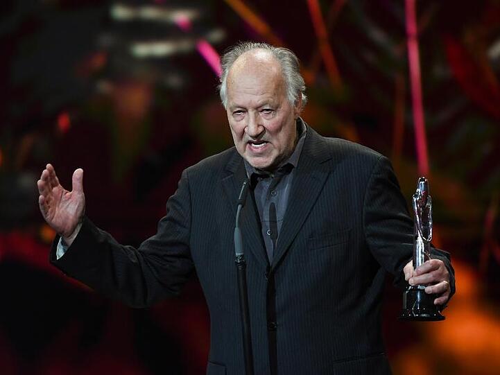 Regisseur Werner Herzog bekam den Lifetime Achievement Award.