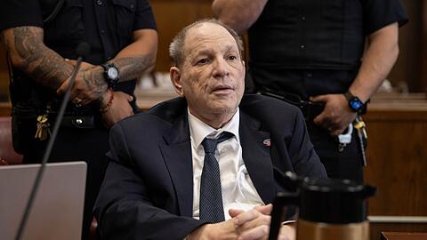 Der Prozess gegen den Ex-Filmmogul Weinstein wurde neu aufgerollt. (Archivbild)